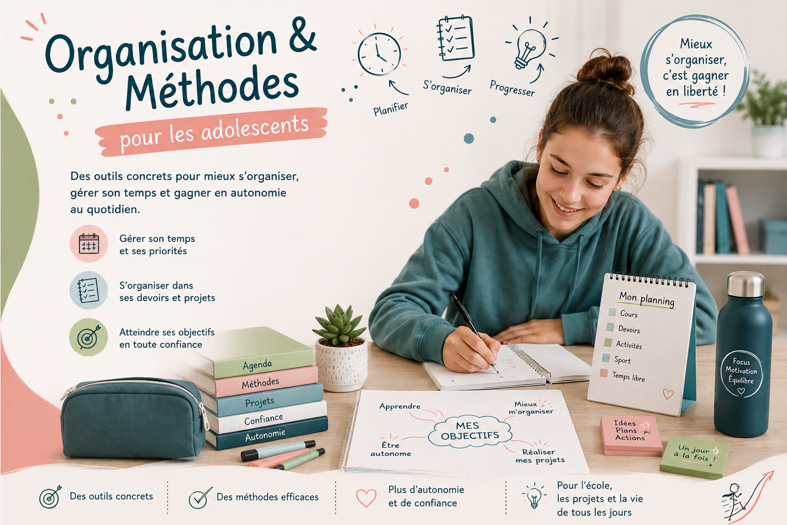 Organisation et méthodes pour les adolescents