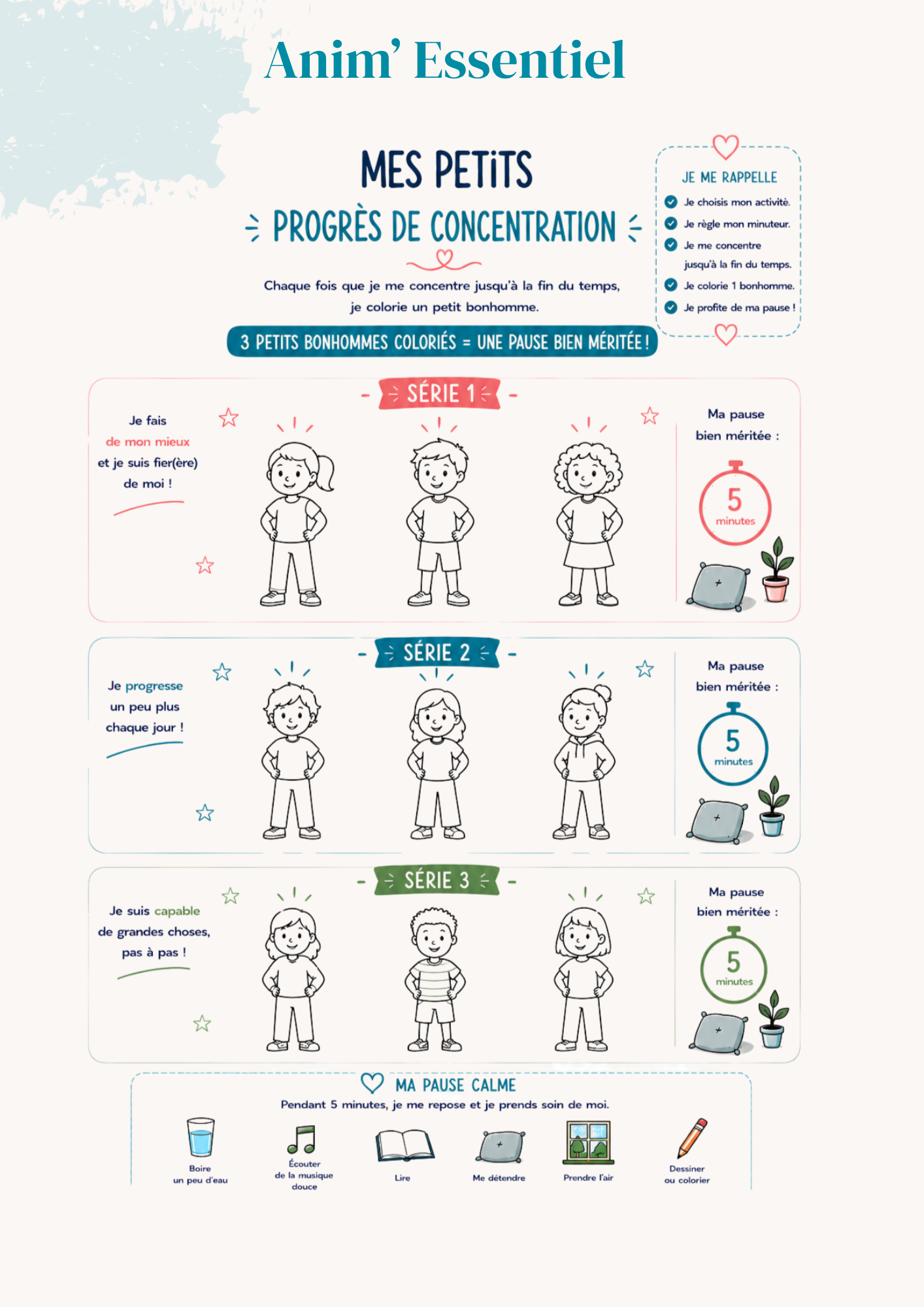 outil concentration enfant